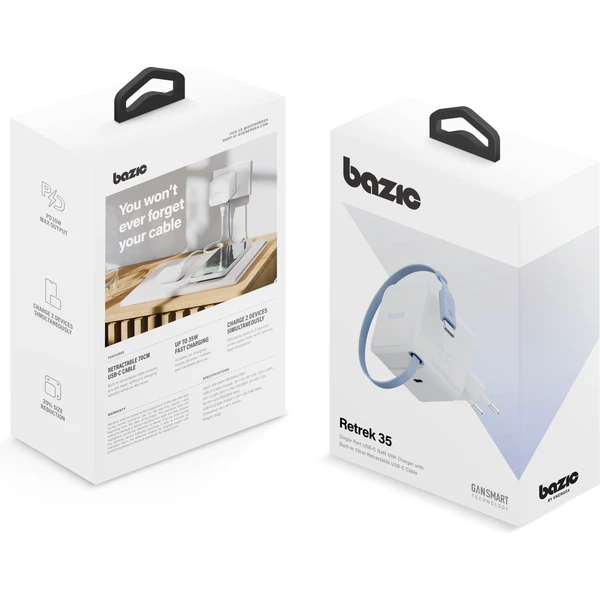 ENERGEA Bazic GoPort GaN nabíječka s integrovaným USB-C zatahovacím kabelem (35W) bílá - Nabíječky - Obrázek 8d883645dd8e4afc82b081b62ca76dda