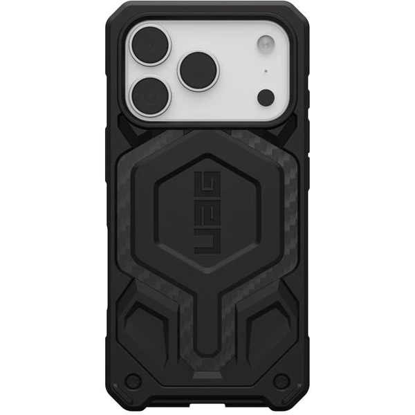 UAG Monarch Pro MagSafe Carbon Fiber kryt iPhone 17 Pro černý - Pouzdra - Obrázek 8d8ec4ab321343a2b74a5324b213fb42