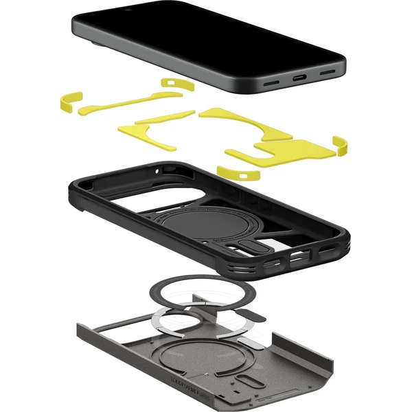 Spigen Tough Armor MagSafe kryt Google Pixel 11 gunmetal - Pouzdra - Obrázek 8d918d6ecf8443ceb8cbf24802c89cee