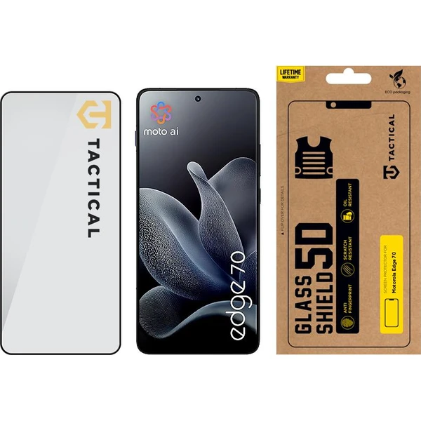 Tactical Glass Shield 5D sklo pro Motorola Edge 70 černé - Ochranné folie a skla - Obrázek 8d947b23905a46169e6bcb49f4b2aeeb