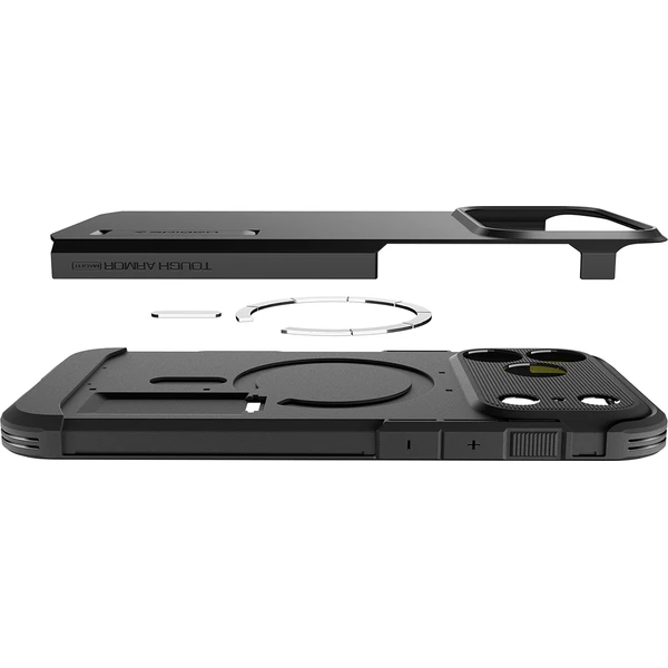 Spigen Tough Armor T MagSafe kryt iPhone 18 Pro Max/17 Pro Max black - Pouzdra - Obrázek 8dab5ad9b5684d73a59378ab377fe4a0