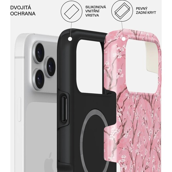 Burga Tough MagSafe kryt iPhone 17 Pro Max Sakura - Pouzdra - Obrázek 8dc10b0a98fb4dbeb51812bd19015ace