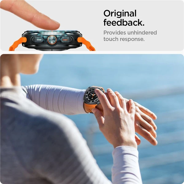 Spigen Glass tR EZ Fit sklo Samsung Galaxy Watch Ultra čiré (2 ks) - Ochranné folie a skla - Obrázek 8dc1ec35170d46fe8fee0a270388ba83