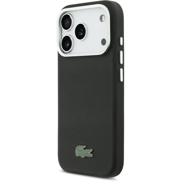 Lacoste Iconic Petit Pique Metal Logo MagSafe kryt iPhone 17 Pro černý - Pouzdra - Obrázek 8dd5291957eb42928aaba25b2a7c6717