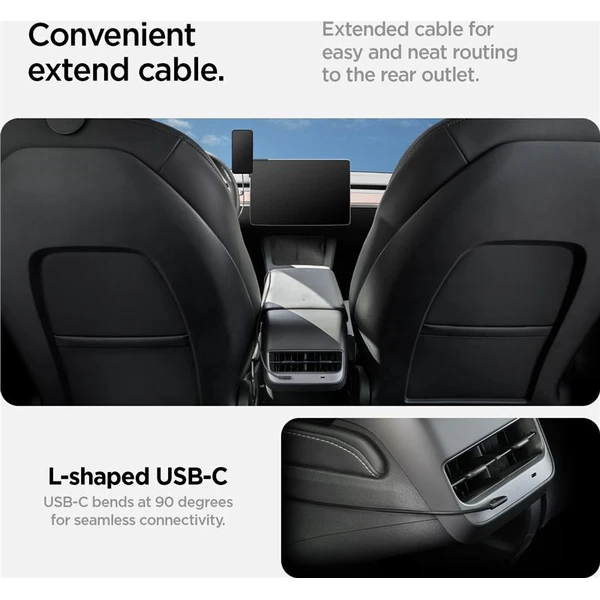 Spigen Tesla TapLock MagSafe Car Mount Charger Qi2 držák s nabíjením černý - Držáky - Obrázek 8dde3f4b37114c32904a2bc2b7d2463c