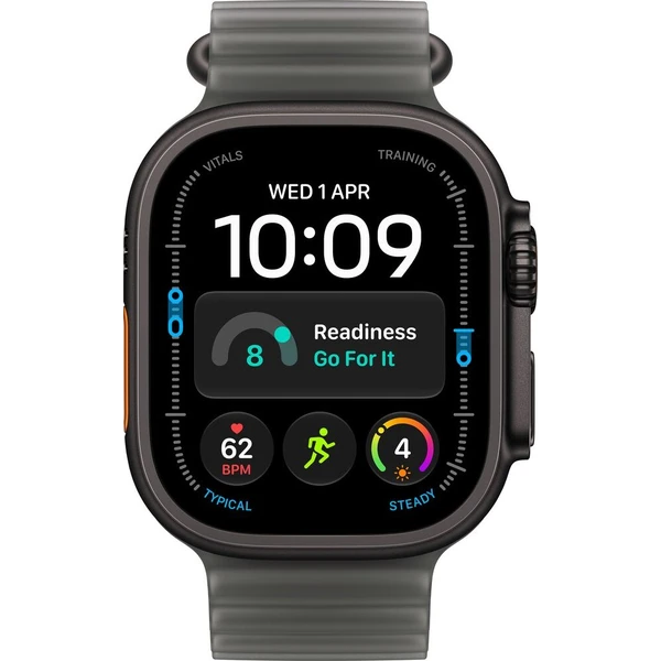 Apple Watch Ultra 4 49mm Černý titan s průsvitně černým Oceánským řemínkem (Další) - Chytré hodinky - Obrázek 8df196f6b51748b7aa0f155e4f968c49
