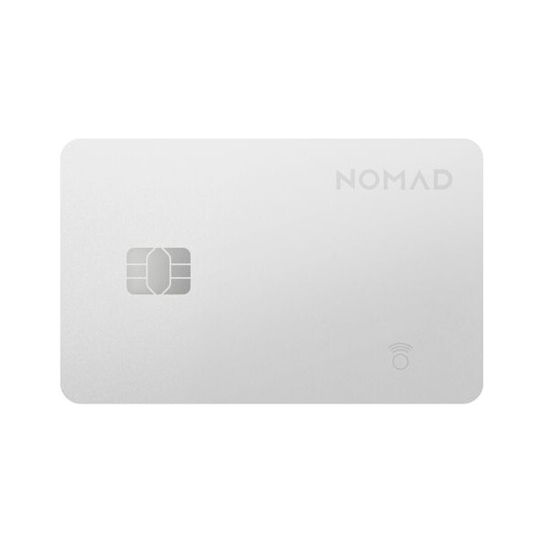 Nomad Tracking Card Pro lokátor s Apple Find My a MagSafe bílý