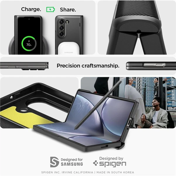 Spigen Slim Armor Pro kryt Samsung Galaxy Z Fold6 černý - Pouzdra - Obrázek 8dff074332ed4be6a6e907342b029f92
