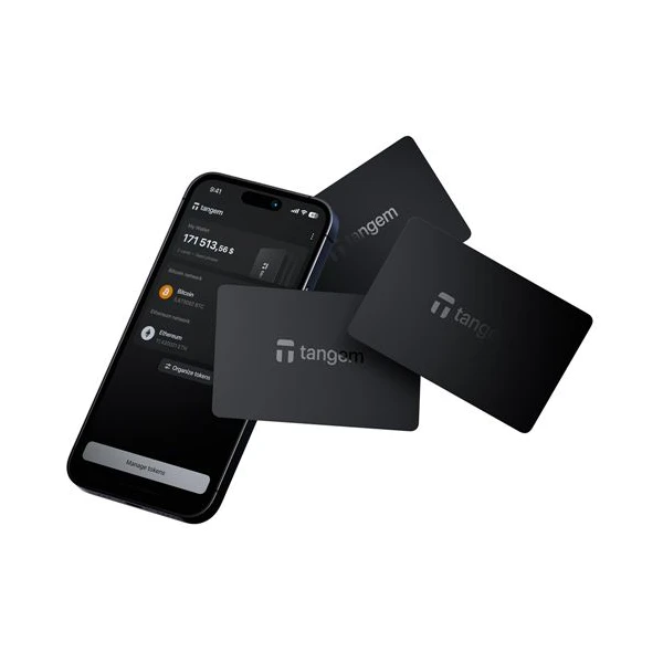 Tangem Wallet 3-card set krypto peněženka (3 ks)  - Krypto peněženky - Obrázek 8e54050f404e49e18a4c87d6bf9e9a9c