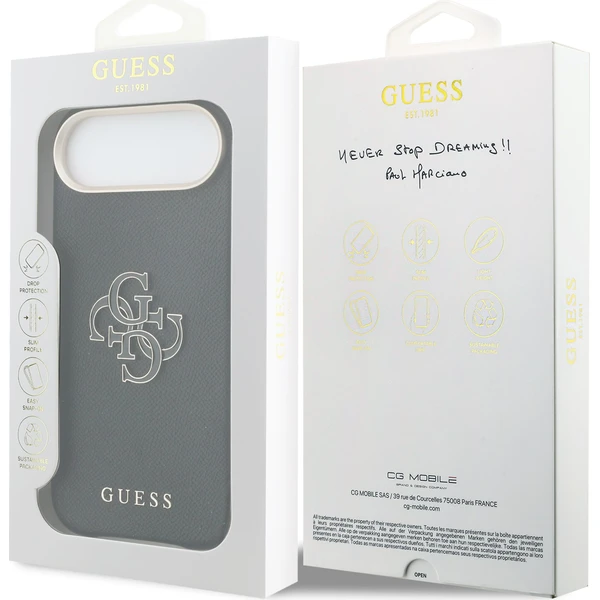 Guess PU Resin Logo kryt iPhone Air černý - Pouzdra - Obrázek 8e6e9c0129094da0ad89358b5795bc08