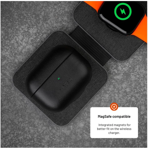 FIXED PodsLeather kožené pouzdro s MagSafe pro Apple AirPods Pro 2 černé - Pouzdra - Obrázek 8e6ee2a1ec2a4a90823b7a2773646c61