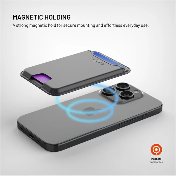 FIXED MagWallet MagSafe peněženka s lokátorem a Find My, černá - Peněženky - Obrázek 8e71b0327b04468985d38396e46f0728