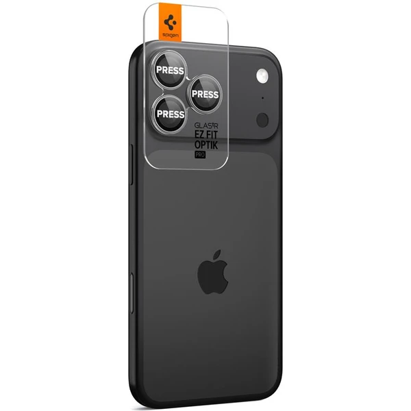 Spigen Glass tR EZ Fit Optik Pro skla iPhone 17-14 Pro/17-14 Pro Max gray (2 ks) - Ochranné folie a skla - Obrázek 8e7335cc4612424a842b9a9596615729
