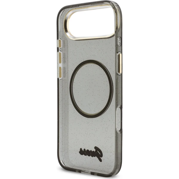 Guess IML Glitter Script Strap MagSafe kryt iPhone Air černý - Pouzdra - Obrázek 8e7f4fce855b4b4d9c4a1619f897570a