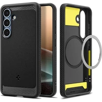 Spigen Rugged Armor MagSafe kryt Samsung Galaxy S25+ matně černý - Pouzdra