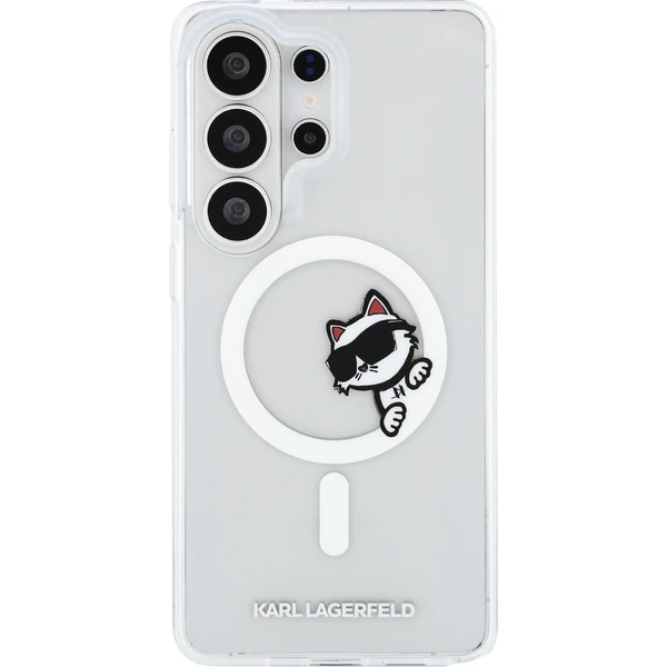 Karl Lagerfeld IML Choupette Peekaboo Logo Magnetic kryt Samsung Galaxy S26 Ultra čirý - Pouzdra - Obrázek 8e87481611424d6fa6cbf4e024ea51b0