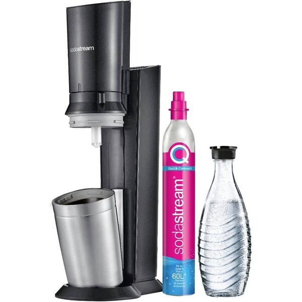 SodaStream Crystal 3.0 Black + karafa Černá