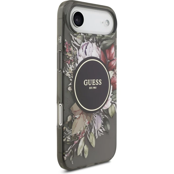 Guess IML Flowers Strap MagSafe kryt iPhone Air černý - Pouzdra - Obrázek 8eaa66d067fd49e3b036534a7b45fac5