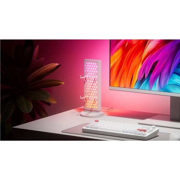 Nanoleaf Pegboard Desk Dock stolní dokovací stanice bílá - Chytrá osvětlení - Obrázek 8eaccd8e7d104f388bf7bdab2398d645
