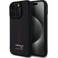 Oracle Red Bull Racing Carbon Powerbar MagSafe kryt iPhone 14 Pro černý - Pouzdra