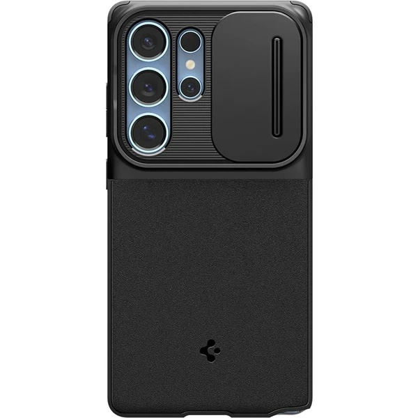 Spigen Optik Armor kryt Samsung Galaxy S25 Ultra černý - Pouzdra - Obrázek 8ec90c49a20f4038a4b14cf22132ef97