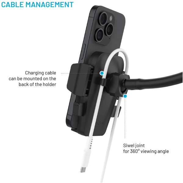 FIXED Iconiq Flex XL univerzální držák do auta na sklo nebo na palubní desku černý - Držáky - Obrázek 8ee16168099a4ae7b0ce56b55248223a