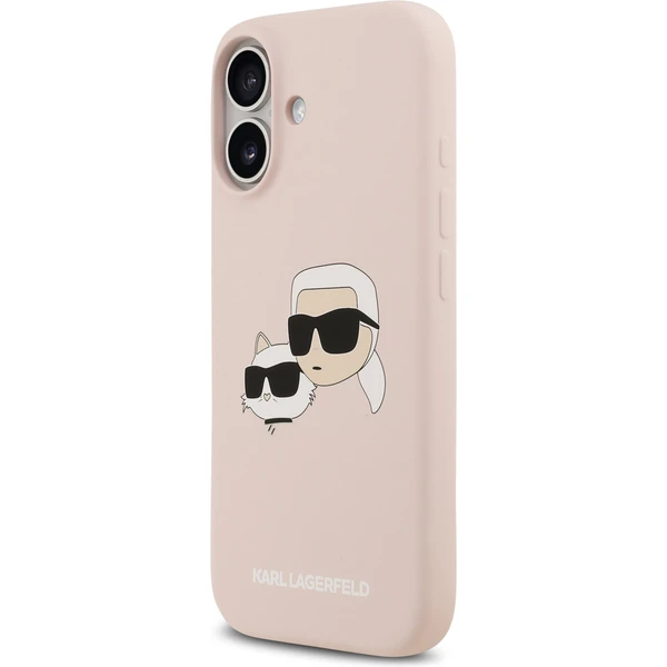 Karl Lagerfeld Liquid Silicone Double Heads MagSafe kryt iPhone 17 růžový - Pouzdra - Obrázek 8ee3ef01999341a7bfd154636c8fa28d