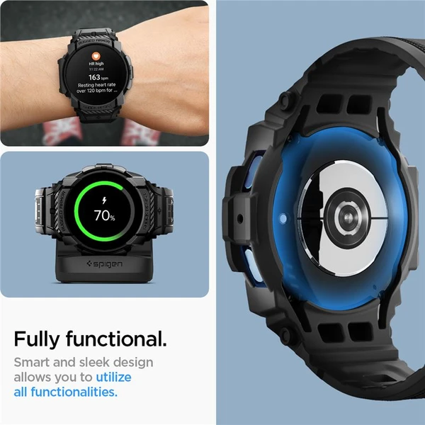 Spigen Rugged Armor Pro pouzdro Samsung Galaxy Watch7 (44mm) matně černé - Pouzdra - Obrázek 8eed3874cc0c4169b14098bf38037923
