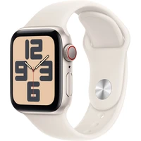 Apple Watch 42/41/40/38mm hvězdně bílý sportovní řemínek S/M - Řemínky
