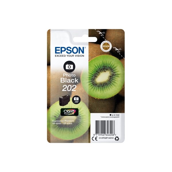 Epson 202 Kiwi Claria Premium Photo černý