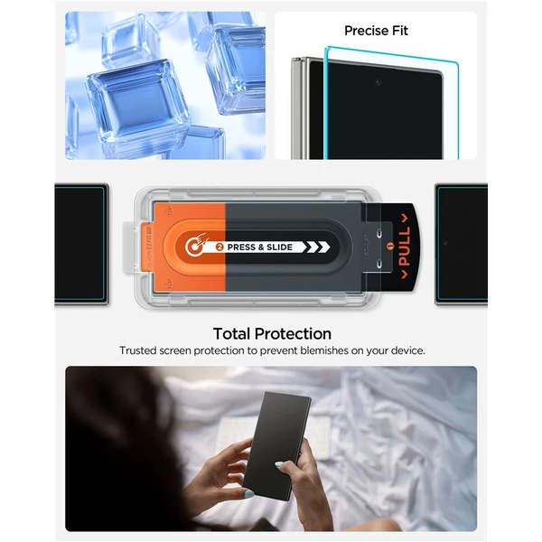 Spigen Glass tR EZ Fit Pro HD sklo Samsung Galaxy Z Fold7 čiré (2 ks) - Ochranné folie a skla - Obrázek 8f36fc50e73d4415b58c21cda7e36f1a