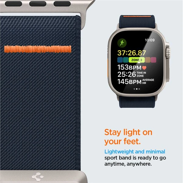 Spigen Lite Fit Ultra řemínek Apple Watch 49/46/45/44/42mm modrý - Řemínky - Obrázek 8f6846a2fa3347f9b9f8347fc121d8ac