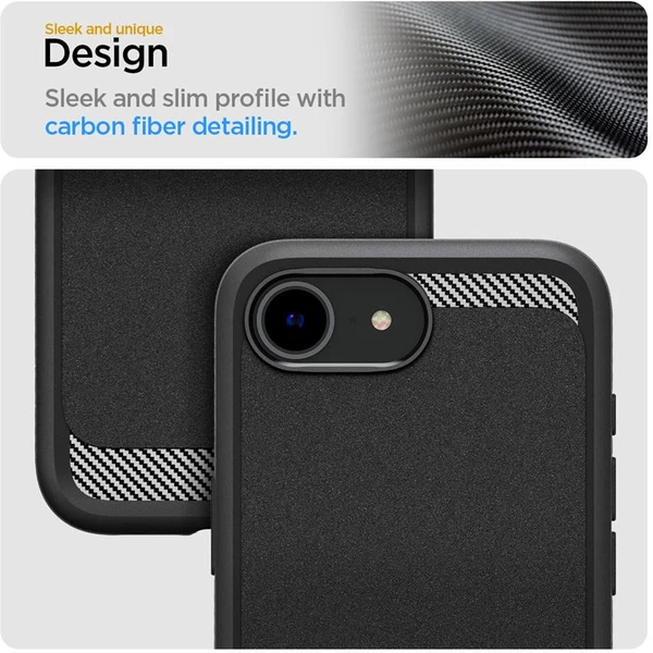 Spigen Rugged Armor MagSafe kryt iPhone 17e/16e matně černý - Pouzdra - Obrázek 8f854e071f4b4cfc801d77cae5d3efeb