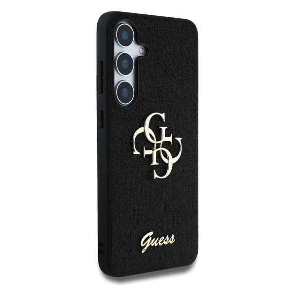 Guess PU Fixed Glitter 4G Metal Logo kryt Samsung Galaxy S25 černý - Pouzdra - Obrázek 8f866e6e97664165a99861873f4130a6