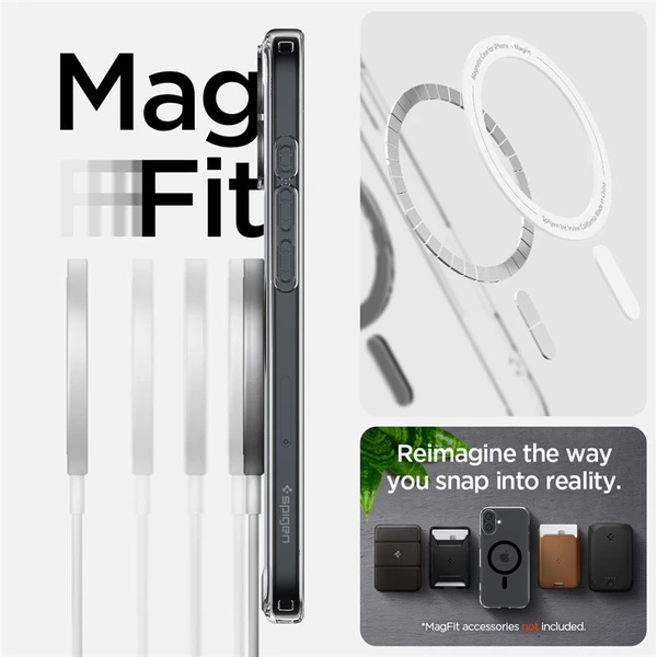 Spigen Ultra Hybrid MagSafe kryt iPhone 16 Plus black - Pouzdra - Obrázek 8fbfb8a28b8042b783f417fc1aa01aca