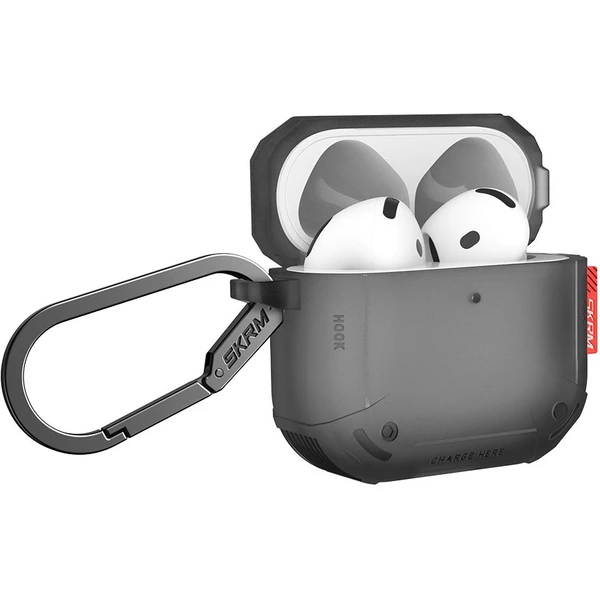 SKINARMA Mecha CE pouzdro pro AirPods 4 kouřové - Pouzdra - Obrázek 8fe2111fb52a4834a827a0e1c8b5e15e