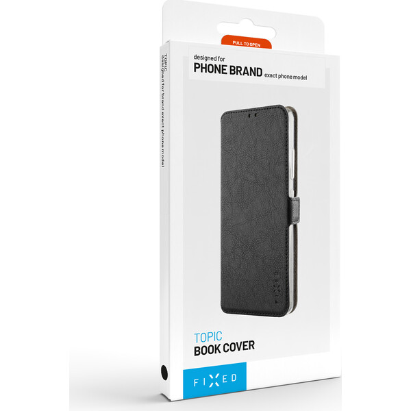FIXED Topic flipové pouzdro Vivo Y19S 4G/Y29 5G černé - Pouzdra - Obrázek 90049e4d2e524526918936078d0c12e4