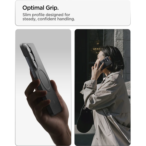 Spigen Air Skin Aramid MagSafe kryt Samsung Galaxy S26 Ultra black - Pouzdra - Obrázek 90058e757ba7474fbaeffb0c8f9103ea