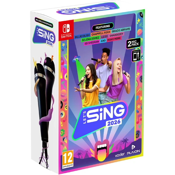 Let’s Sing 2026 + 2 mikrofony (Switch) - Hry pro Nintendo Switch - Obrázek 900K000K01