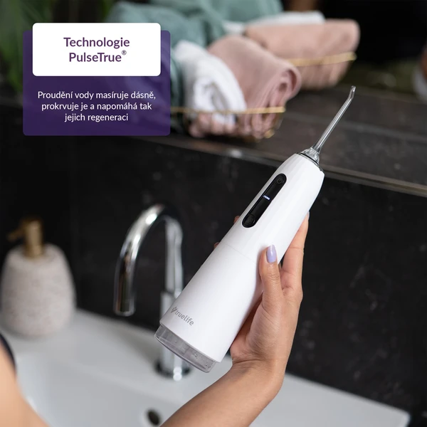 TrueLife AquaFloss Compact C200 ústní sprcha bílá - Ústní sprchy - Obrázek 902852438cb049638459605323528dcc