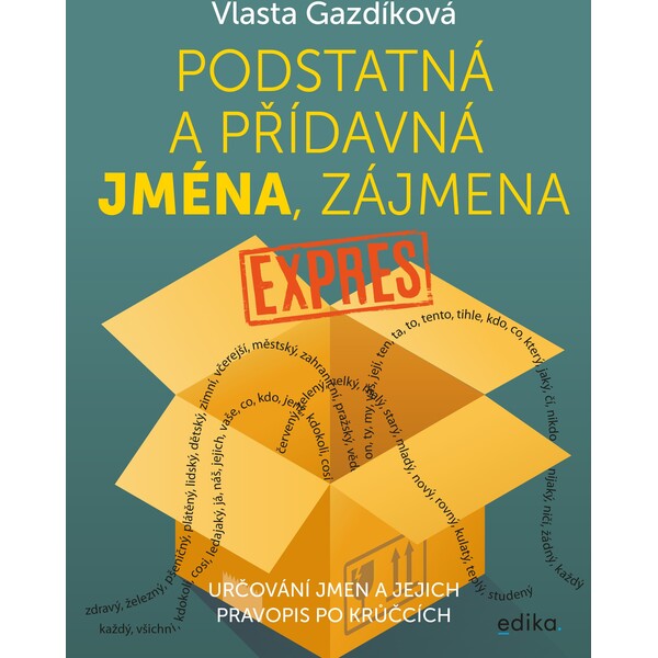 Podstatná a přídavná jména, zájmena expres