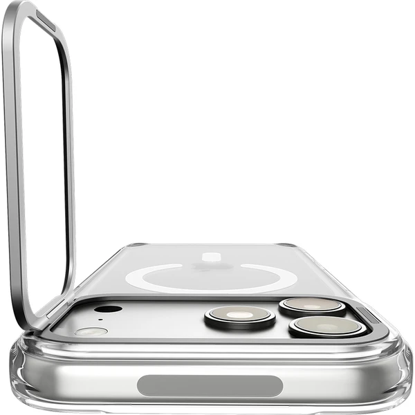 Spigen Ultra Hybrid Optik S MagSafe kryt iPhone 18 Pro Max/17 Pro Max clear silver - Pouzdra - Obrázek 90904077b23945a990463784556413e9