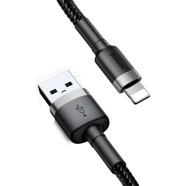 Baseus Cafule USB-A/Lightning napájecí kabel 2m černý - Kabely a redukce - Obrázek 90A5300401