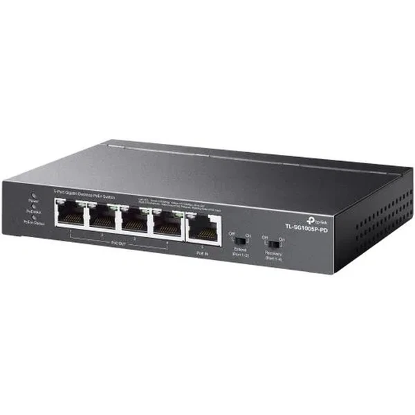 TP-Link TL-SG1005P-PD gigabitový switch - Switche - Obrázek 90KG000N01