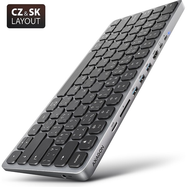 Axagon HMC-KB-CS Šedá