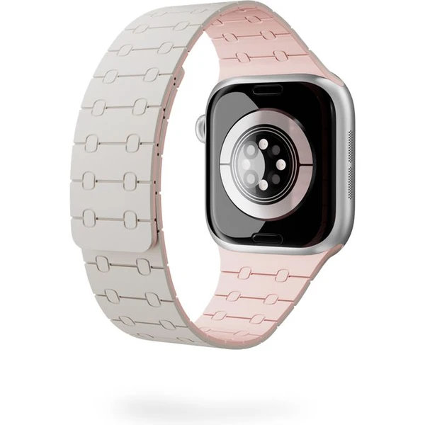 Epico Magnetic+ silikonový řemínek pro Apple Watch 42/41/40/38mm hvězdně bílý - Řemínky - Obrázek 90SJ000K01