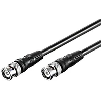 PremiumCord BNC/BNC kabel 5m černý - Kabely a redukce