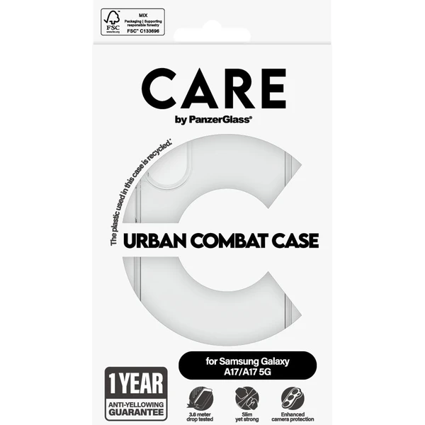 PanzerGlass® CARE Urban kryt Samsung Galaxy A17/A17 5G čirý - Pouzdra - Obrázek 90XI000K01