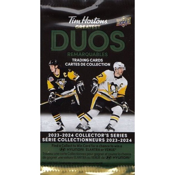 Upper Deck 2023-24 Tim Hortons Greatest Duos Hockey Hobby Balíček