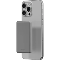 ENERGEA AluPac Mini 5K, MagSafe hliníková powerbanka, 5000mAh, přírodní titan - Powerbanky